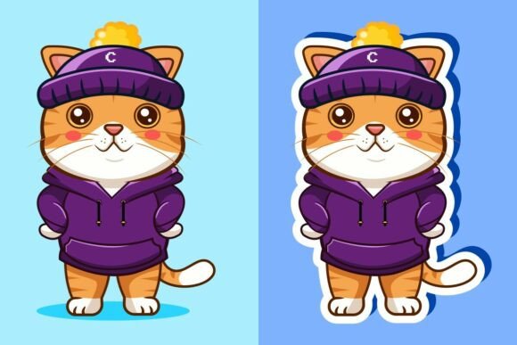 Cute Cat Wearing Hoodie and Beanie: A Designer's Review