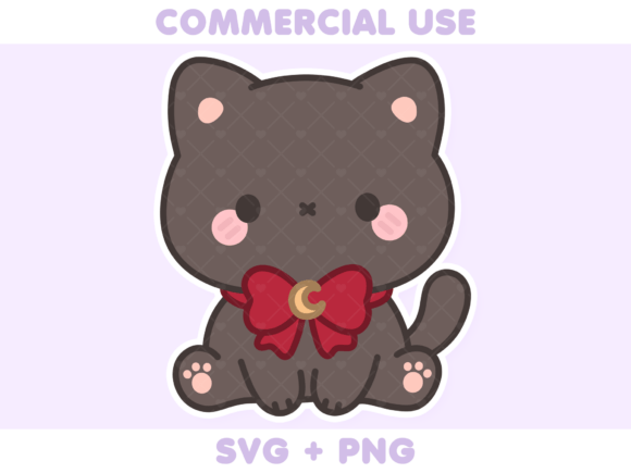 Cute Magical Black Cat Wearing Bow: A Designer's Review