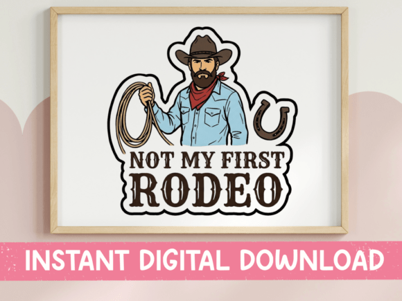 Not My First Rodeo Cowboy SVG: A Designer's Review