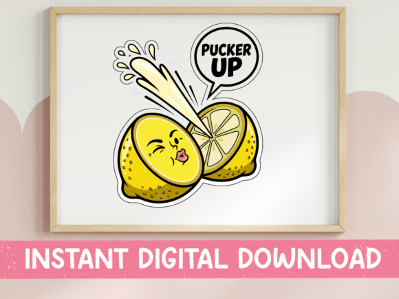 Pucker Up Funny Lemon Sticker Design: A Pro Review