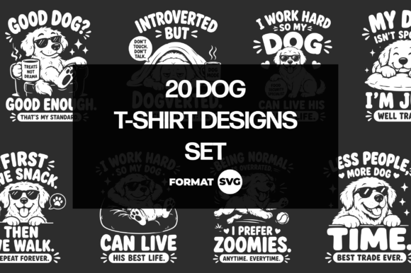 Review: 20 Funny Dog SVG Designs 3 for Embroidery