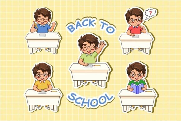 Review: Back to School Student Sticker Set for Embroidery