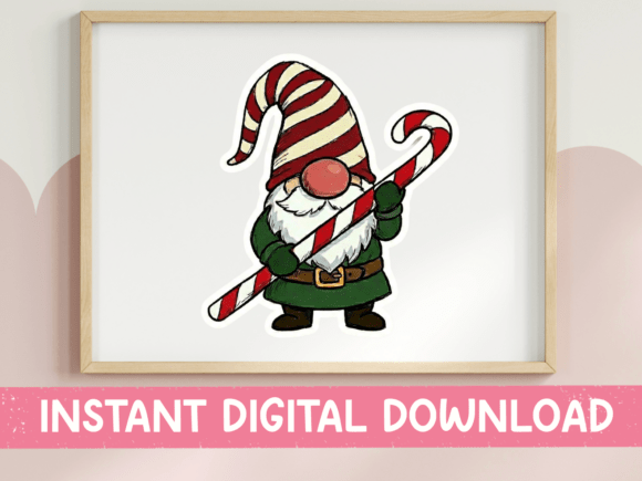 Review: Christmas Gnome Candy Cane SVG for Holiday Stitching