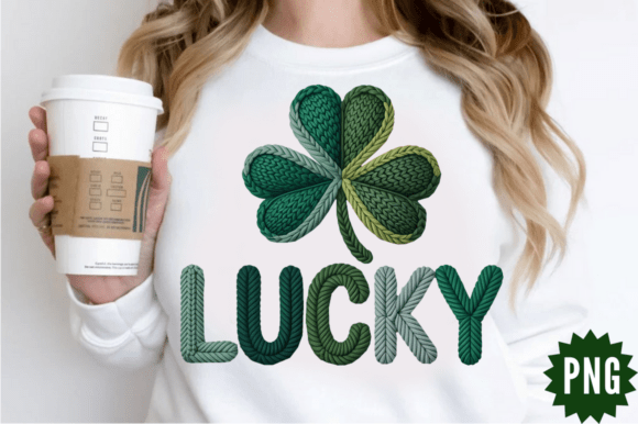 Review: St. Patrick's Day Faux Yarn Shamrock PNG